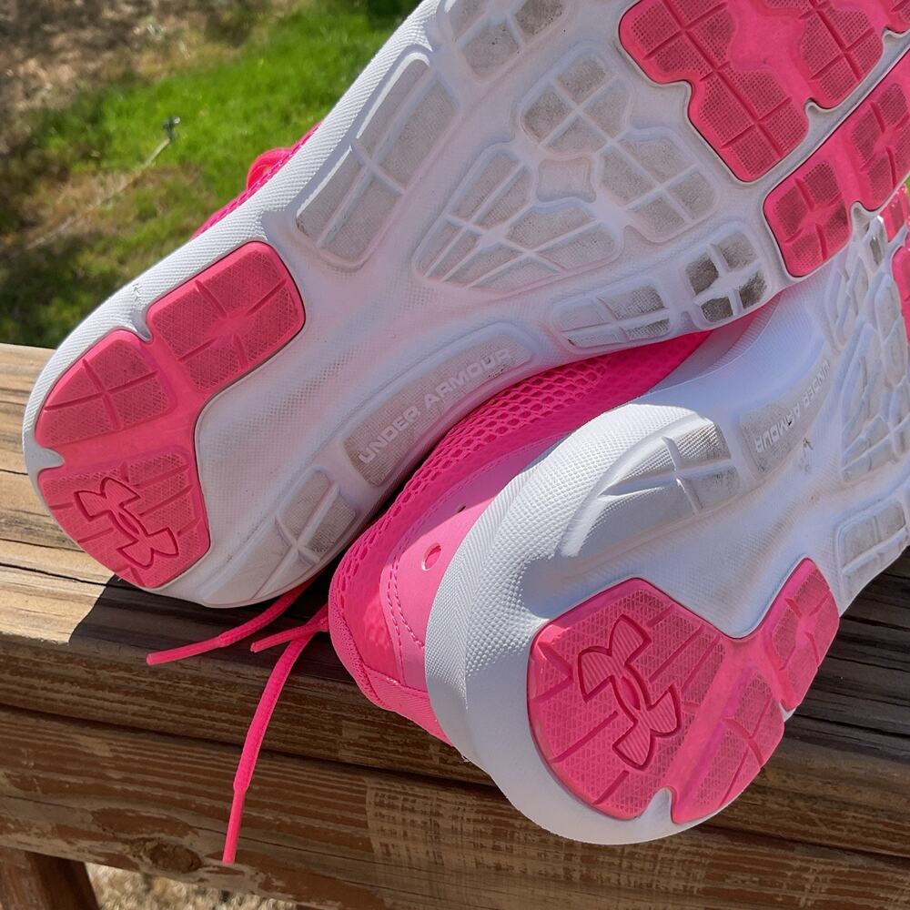 Under Armour Womens Shoes Surge 3 Pink Size 10 - Picture 9 of 10